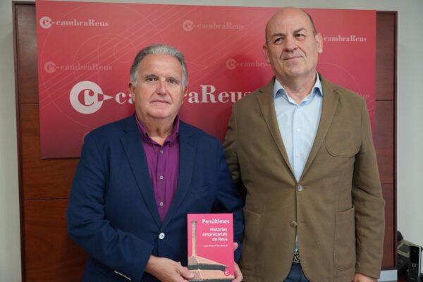 La Cambra de Comerç de Reus acull la presentació del llibre ‘Penúltimes Històries empresarials de Reus’ de Joan Antoni Domènech