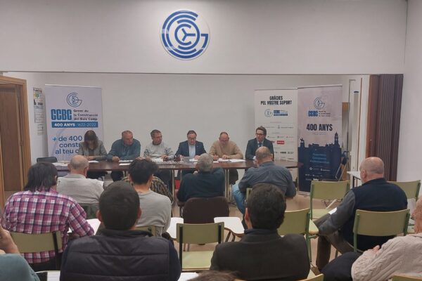 Anton Sentís, reelegit president del Gremi de la Construcció del Baix Camp