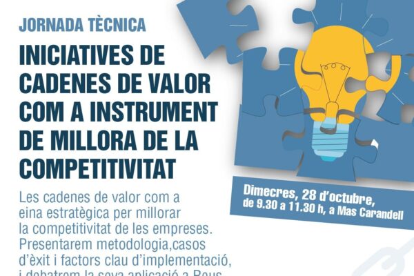 Mas Carandell acull una jornada sobre les cadenes de valor i la cooperació empresarial