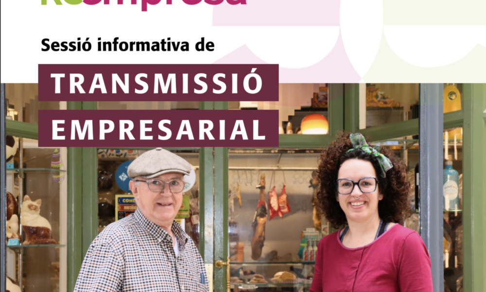 La jornada, organitzada amb Reempresa, donarà a conèixer casos d’èxit i connectarà empresaris que volen traspassar el seu negoci amb nous emprenedors