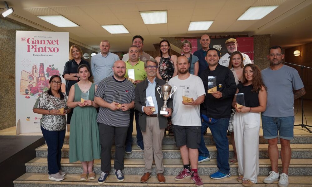 La Ganxet Pintxo premia els establiments més destacats de l’edició del seu 25è aniversari