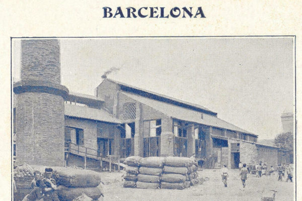 Un dels altres negocis importants dels Vilella va ser La Vidriera Barcelonesa (Arxiu Multimedia de l’AHPN).